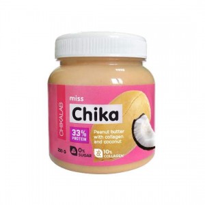 MISS CHIKA Арахисовая паста с кокосом (250гр)