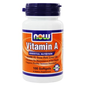 Vitamin A, 10,000 IU (100капс)