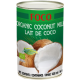 Organic coconut milk Lait de coco (Кокосовое молоко), 400мл
