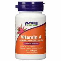 Vitamin A 25000 МЕ (100капс)