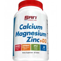 Calcium Magnesium Zinc + D3 (90таб)