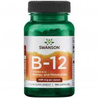 Vitamin B-12 500мкг (100капс)
